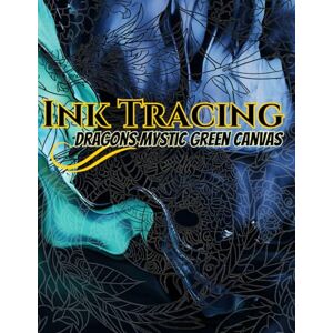 Sitdown, Design By Ink Tracing Dragons: A Mystical Journey Through 50 Intricate Grey Line Designs on Deep Green-Black Backgrounds, Perfect for Relaxation and Artistic Expression with Ink Tracing Techniques Sitdown, Design By Ink Tracing Dragons: A Mystical Journey Through 50 Intricate Grey Line Designs on Deep Green-Black Backgrounds, Perfect for Relaxation and Artistic Expression with Ink Tracing Techniques