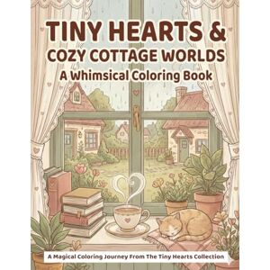 Santiago, Nathan Cruz Tiny Hearts: Cozy Cottage Worlds: A Peaceful Coloring Journey of Warm Homes, Quiet Moments, and Gentle Comfort (Tiny Hearts Collection) Santiago, Nathan Cruz Tiny Hearts: Cozy Cottage Worlds: A Peaceful Coloring Journey of Warm Homes, Quiet Moments, and Gentle Comfort (Tiny Hearts Collection)