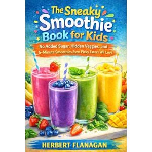 FLANAGAN, HERBERT The Sneaky Smoothie Book for Kids: No Added Sugar, Hidden Veggies, and 5-Minute Smoothies Even Picky Eaters Will Love FLANAGAN, HERBERT The Sneaky Smoothie Book for Kids: No Added Sugar, Hidden Veggies, and 5-Minute Smoothies Even Picky Eaters Will Love