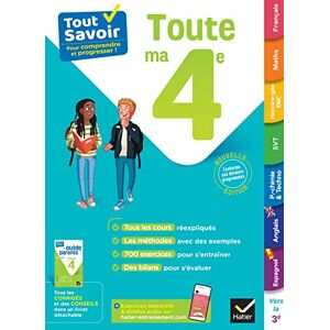 Aussourd, Sandrine Tout savoir 4e Tout en un: cours, méthodes et exercices dans toutes les matières Aussourd, Sandrine Tout savoir 4e Tout en un: cours, méthodes et exercices dans toutes les matières