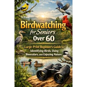Taylor Birdwatching for Seniors Over 60: Large-Print Beginner’s Guide to Identifying Birds, Using Binoculars, and Enjoying Nature: A simple, relaxing guide to discovering birds, improving observation skills Taylor Birdwatching for Seniors Over 60: Large-Print Beginner’s Guide to Identifying Birds, Using Binoculars, and Enjoying Nature: A simple, relaxing guide to discovering birds, improving observation skills