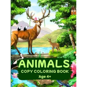 Kandari, Rashmi Animals Copy Coloring Book / Animal Art Fun: Copy and Color for Creative Kids / Funny Animal Copy Coloring Creative Activity Book / Animal Art Fun : ... Rated 50 Easy Coloring Pages for Children Kandari, Rashmi Animals Copy Coloring Book / Animal Art Fun: Copy and Color for Creative Kids / Funny Animal Copy Coloring Creative Activity Book / Animal Art Fun : ... Rated 50 Easy Coloring Pages for Children