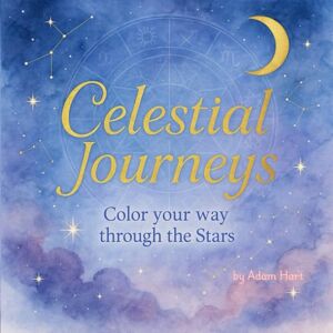 Hart, Adam Celestial Journeys: Color your way through the Stars Hart, Adam Celestial Journeys: Color your way through the Stars