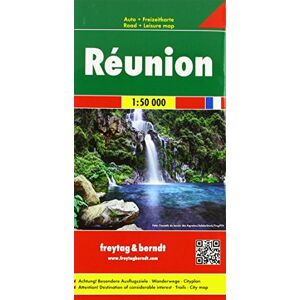 Freytag-Berndt und Artaria KG Reunion: Toeristische wegenkaart 1:50 000 Freytag-Berndt und Artaria KG Reunion: Toeristische wegenkaart 1:50 000