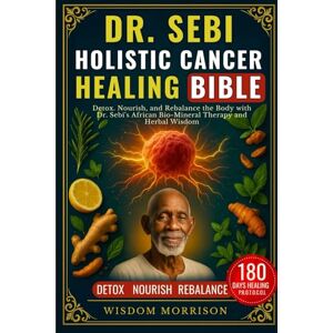 MORRISON, WISDOM DR. SEBI HOLISTIC CANCER HEALING BIBLE: Detox, Nourish, and Rebalance the Body with Dr. Sebi’s African Bio-Mineral Therapy and Herbal Wisdom MORRISON, WISDOM DR. SEBI HOLISTIC CANCER HEALING BIBLE: Detox, Nourish, and Rebalance the Body with Dr. Sebi’s African Bio-Mineral Therapy and Herbal Wisdom