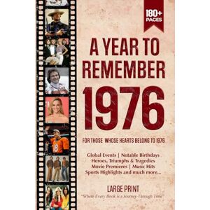 Zones, Wisdom A Year To Remember 1976 History Book: A Nostalgic Tribute for the Radio Babies with Heartfelt Memories of 1976 – An Ideal Gift for Birthdays, Anniversaries, and Special Occasions Zones, Wisdom A Year To Remember 1976 History Book: A Nostalgic Tribute for the Radio Babies with Heartfelt Memories of 1976 – An Ideal Gift for Birthdays, Anniversaries, and Special Occasions