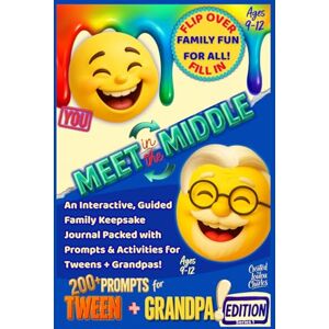 Charles, LouLou Meet in the Middle: An Interactive, Guided Family Keepsake Journal Packed with Prompts & Activities for Tweens + Grandpas! Ages 9-12 (Meet in the Middle / On the Flip Side) Charles, LouLou Meet in the Middle: An Interactive, Guided Family Keepsake Journal Packed with Prompts & Activities for Tweens + Grandpas! Ages 9-12 (Meet in the Middle / On the Flip Side)