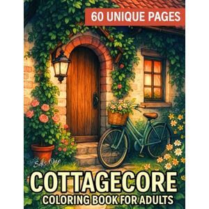 One, Sdis Cottagecore Coloring Book for Adults: Cozy Cottages, Vintage Interiors, Country Gardens and Cute Everyday Scenes for Relaxation and Stress Relief (Cottagecore Seasons) One, Sdis Cottagecore Coloring Book for Adults: Cozy Cottages, Vintage Interiors, Country Gardens and Cute Everyday Scenes for Relaxation and Stress Relief (Cottagecore Seasons)