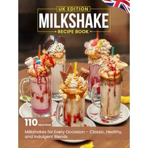 D. Hardy, Sara Milkshake Recipe Book UK: 110 Creamy & Delicious Milkshake from Classic to Vegan and Indulgent Treats D. Hardy, Sara Milkshake Recipe Book UK: 110 Creamy & Delicious Milkshake from Classic to Vegan and Indulgent Treats