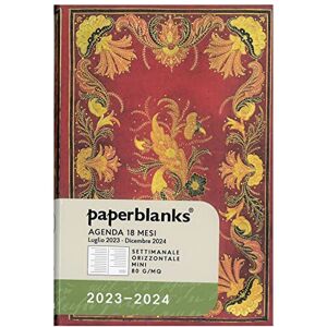 Paperblanks 18 Month Diaries 2023-2024 Fiammetta Horizontal Mini (95 × 140 mm) Paperblanks 18 Month Diaries 2023-2024 Fiammetta Horizontal Mini (95 × 140 mm)
