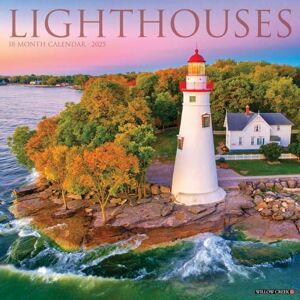 Willow Creek Press Lighthouses 2025 Wall Willow Creek Press Lighthouses 2025 Wall