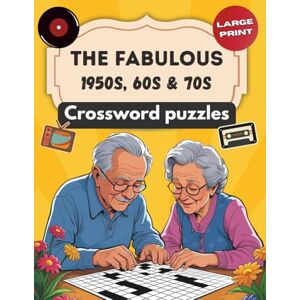 Books, Wonderleaf The Fabulous 1950s, 60 &70s: Crossword Puzzles with Easy to Read, Print for Baby Boomers, Nostalgic, Adults & Seniors 8.5 * 11 inches, 120 pages ... Gift for Vacations, Holidays and Relaxation Books, Wonderleaf The Fabulous 1950s, 60 &70s: Crossword Puzzles with Easy to Read, Print for Baby Boomers, Nostalgic, Adults & Seniors 8.5 * 11 inches, 120 pages ... Gift for Vacations, Holidays and Relaxation