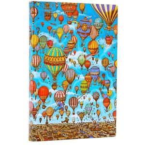 Paperblanks Balloon Festival (Pierre the Maze Detective) Mini Lined Softcover Flexi Journal (Elastic Band Closure) (Pierre the Maze Detective PB) Paperblanks Balloon Festival (Pierre the Maze Detective) Mini Lined Softcover Flexi Journal (Elastic Band Closure) (Pierre the Maze Detective PB)