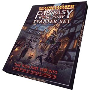 CUBICLE 7 Cubicle Seven Warhammer Fantasy Roleplay Fourth Edition Starter Set RPG Ages 14+ 2-7 Players 1-4+ Hours Playing Time CUBICLE 7 Cubicle Seven Warhammer Fantasy Roleplay Fourth Edition Starter Set RPG Ages 14+ 2-7 Players 1-4+ Hours Playing Time