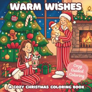 Dots, Luli Warm Wishes: Christmas Coloring Book: Bold & Easy, Relaxing Holiday Designs for Adults and Kids Featuring Cute Animals, Festive Christmas Scenes & Cozy Winter Moments (Cozy Days Series) Dots, Luli Warm Wishes: Christmas Coloring Book: Bold & Easy, Relaxing Holiday Designs for Adults and Kids Featuring Cute Animals, Festive Christmas Scenes & Cozy Winter Moments (Cozy Days Series)