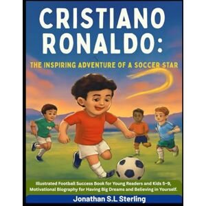 S.L Sterling, Jonathan Cristiano Ronaldo: The Inspiring Adventure of a Soccer Star: Illustrated Football Success Book for Young Readers and Kids 5–9, Motivational Biography ... Soccer Legends Biography Series for Kids) S.L Sterling, Jonathan Cristiano Ronaldo: The Inspiring Adventure of a Soccer Star: Illustrated Football Success Book for Young Readers and Kids 5–9, Motivational Biography ... Soccer Legends Biography Series for Kids)