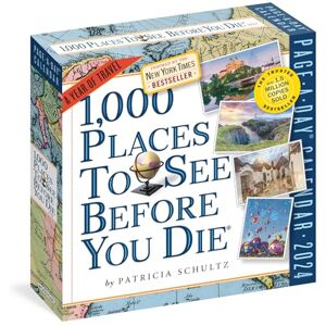 Schultz, Patricia 1,000 Places to See Before You Die Page-A-Day Calendar 2024: A Year of Travel Schultz, Patricia 1,000 Places to See Before You Die Page-A-Day Calendar 2024: A Year of Travel