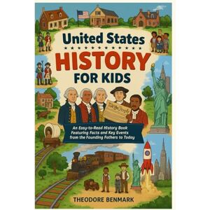 Benmark, Theodore United States History for Kids: An Easy-to-Read History Book Featuring Facts and Key Events from the Founding Fathers to Today Benmark, Theodore United States History for Kids: An Easy-to-Read History Book Featuring Facts and Key Events from the Founding Fathers to Today