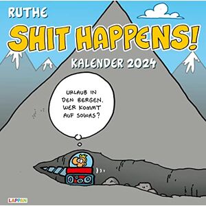 Lappan Verlag Happens! Wall Calendar 2024: Monthly Calendar with Many New Cartoons in Large Format Lappan Verlag Happens! Wall Calendar 2024: Monthly Calendar with Many New Cartoons in Large Format