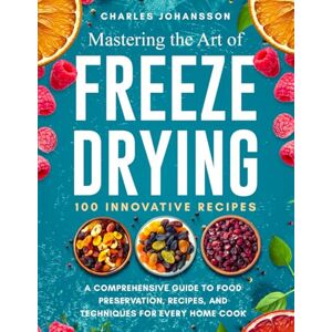 Johansson, Charles Mastering The Art Of Freeze Drying: A Comprehensive Guide to Food Preservation, Recipes, and Techniques for Every Home Cook Johansson, Charles Mastering The Art Of Freeze Drying: A Comprehensive Guide to Food Preservation, Recipes, and Techniques for Every Home Cook