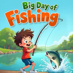 Kimo Lareem Big day to fishing book for kids: A Fun and Heartwarming Children's story About Fishing Adventure for Kids, Family, and Imagination Kimo Lareem Big day to fishing book for kids: A Fun and Heartwarming Children's story About Fishing Adventure for Kids, Family, and Imagination