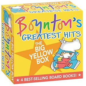 Boynton, Sandra Boynton's Greatest Hits The Big Yellow Box (Boxed Set): The Going to Bed Book; Horns to Toes; Opposites; But Not the Hippopotamus Boynton, Sandra Boynton's Greatest Hits The Big Yellow Box (Boxed Set): The Going to Bed Book; Horns to Toes; Opposites; But Not the Hippopotamus