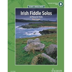 Pete Cooper Irish Fiddle Solos 64 Pieces for Violin Violin Sheet Music with Audio Download ED 12734D (Schott World Music) Pete Cooper Irish Fiddle Solos 64 Pieces for Violin Violin Sheet Music with Audio Download ED 12734D (Schott World Music)