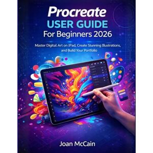 McCain, Joan Procreate User Guide For Beginners 2026: Master Digital Art on iPad, Create Stunning Illustrations, and Build Your Portfolio McCain, Joan Procreate User Guide For Beginners 2026: Master Digital Art on iPad, Create Stunning Illustrations, and Build Your Portfolio