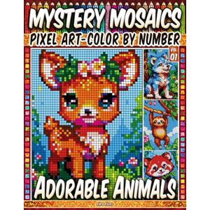 Pixel, Pipo Adorable Animals Mystery Mosaic Color by Number Vol. 01: 100 Designs in Pixel Art Cute Creatures in Fun and Relaxing Patterns (Pixel Art Color by Number) Pixel, Pipo Adorable Animals Mystery Mosaic Color by Number Vol. 01: 100 Designs in Pixel Art Cute Creatures in Fun and Relaxing Patterns (Pixel Art Color by Number)