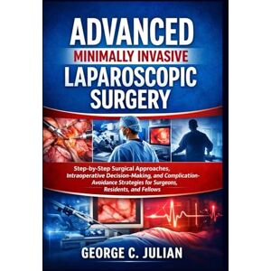 Julian, George C. ADVANCED MINIMALLY INVASIVE LAPAROSCOPIC SURGERY: Step-by-Step Surgical Approaches, Intraoperative Decision-Making, and Complication-Avoidance Strategies for Surgeons, Residents, and Fellows Julian, George C. ADVANCED MINIMALLY INVASIVE LAPAROSCOPIC SURGERY: Step-by-Step Surgical Approaches, Intraoperative Decision-Making, and Complication-Avoidance Strategies for Surgeons, Residents, and Fellows