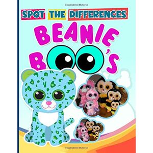 Ingadottir, Ingunn Beanie Boo Spot The Difference: Special Beanie Boo Activity Find The Difference Books For Adults, Teenagers Ingadottir, Ingunn Beanie Boo Spot The Difference: Special Beanie Boo Activity Find The Difference Books For Adults, Teenagers