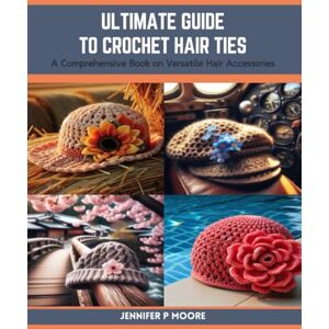 Moore, Jennifer P Ultimate Guide to Crochet Hair Ties: A Comprehensive Book on Versatile Hair Accessories Moore, Jennifer P Ultimate Guide to Crochet Hair Ties: A Comprehensive Book on Versatile Hair Accessories