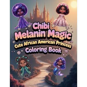 Side Hustle Strategist, Mara The Chibi Melanin Magic: Cute African American Princess Coloring Book Side Hustle Strategist, Mara The Chibi Melanin Magic: Cute African American Princess Coloring Book