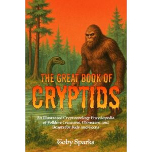 Sparks, Toby The Great Book Of Cryptids: An Illustrated Cryptozoology Encyclopedia of Folklore Creatures, Monsters, and Beasts for Kids and Teens Sparks, Toby The Great Book Of Cryptids: An Illustrated Cryptozoology Encyclopedia of Folklore Creatures, Monsters, and Beasts for Kids and Teens