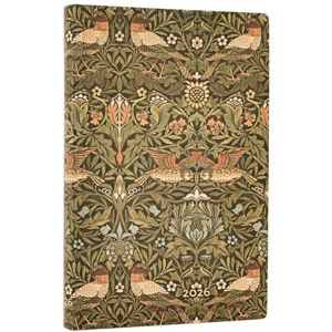 Paperblanks 2026 Morris Birds (William Morris) Mini 12-month Horizontal Softcover Flexi Dayplanner 2026 (Elastic Band Closure) Paperblanks 2026 Morris Birds (William Morris) Mini 12-month Horizontal Softcover Flexi Dayplanner 2026 (Elastic Band Closure)