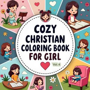 Molina, Sr Roy Alejandro Cozy Christian Coloring Book for Girls Vol. 4: A Devotional Path of Love, Light, and 50 Peaceful Faith Moments to Color Molina, Sr Roy Alejandro Cozy Christian Coloring Book for Girls Vol. 4: A Devotional Path of Love, Light, and 50 Peaceful Faith Moments to Color