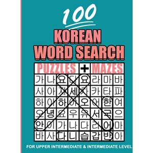MAHATALGIA Korean Words Search Puzzle Book: Fun and Informative Activity Book for Korean Language Learners 100 Hangul Word Searches and Mazes to Help Increase ... Large Print (Korean Language Activity Books) MAHATALGIA Korean Words Search Puzzle Book: Fun and Informative Activity Book for Korean Language Learners 100 Hangul Word Searches and Mazes to Help Increase ... Large Print (Korean Language Activity Books)