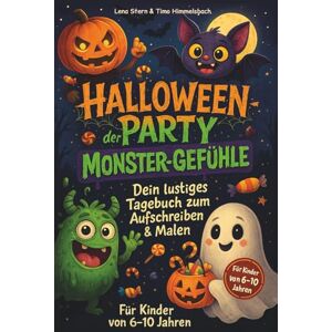 Stern, Lena Halloweenparty der Monster-Gefühle: Dein lustiges Tagebuch zum Aufschreiben und Malen Für Kinder von 6 10 Jahren Stern, Lena Halloweenparty der Monster-Gefühle: Dein lustiges Tagebuch zum Aufschreiben und Malen Für Kinder von 6 10 Jahren
