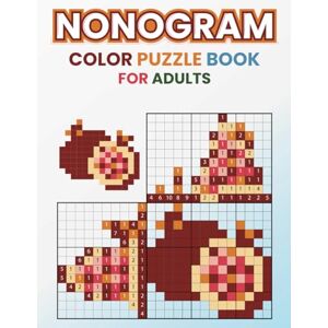 ShageBooks NONOGRAM COLOR PUZZLE BOOK FOR ADULT: 40+ COLORING LOGIC PUZZLES ShageBooks NONOGRAM COLOR PUZZLE BOOK FOR ADULT: 40+ COLORING LOGIC PUZZLES