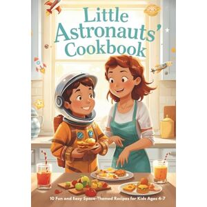 Daher, Susan Little Astronauts' Cookbook: 10 fun and easy space-themed recipes for kids ages 4-7 + Bonus coloring pages Daher, Susan Little Astronauts' Cookbook: 10 fun and easy space-themed recipes for kids ages 4-7 + Bonus coloring pages