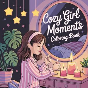 Ahalpara, Mr Khanjan Cozy Girls Moments Coloring Book: A Cute & Cozy Coloring Book with Relaxing Homebody Scenes, Cozy Corners, and Bold-Easy Designs for Teens and Adults Ahalpara, Mr Khanjan Cozy Girls Moments Coloring Book: A Cute & Cozy Coloring Book with Relaxing Homebody Scenes, Cozy Corners, and Bold-Easy Designs for Teens and Adults
