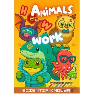 KnowYa, Scientia How Animals Work: Fun Science Facts & Answers for Curious Kids, Smart Teens & Animal-Loving Children How Animals Build, Think, Talk, Feel & Even ... World Works The Curious Minds Collection) KnowYa, Scientia How Animals Work: Fun Science Facts & Answers for Curious Kids, Smart Teens & Animal-Loving Children How Animals Build, Think, Talk, Feel & Even ... World Works The Curious Minds Collection)
