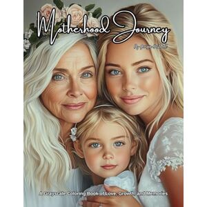 Hartwell, Georgia Motherhood Journey: A Grayscale Coloring Book of Love, Growth, and Memories: Realistic Grayscale Pages Featuring Mothers and Cute Babies, Heartwarming ... Day Pages—For Stress Relief and Mindfulness Hartwell, Georgia Motherhood Journey: A Grayscale Coloring Book of Love, Growth, and Memories: Realistic Grayscale Pages Featuring Mothers and Cute Babies, Heartwarming ... Day Pages—For Stress Relief and Mindfulness