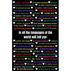 nassik, chaimaa In all the languages of the world will tell you: express your love for your mother in a different and wonderful way thanks to this book nassik, chaimaa In all the languages of the world will tell you: express your love for your mother in a different and wonderful way thanks to this book