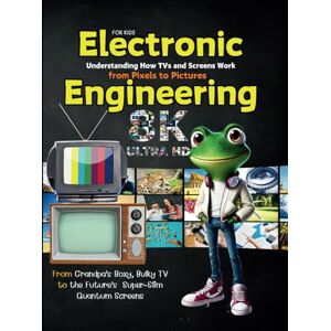 BOOKSGEEK Electronic Engineering for Kids: Understanding How TVs and Screens Work, from Pixels to Pictures Science Behind Different Screens Technologies (How Things are Made Book for Kids) BOOKSGEEK Electronic Engineering for Kids: Understanding How TVs and Screens Work, from Pixels to Pictures Science Behind Different Screens Technologies (How Things are Made Book for Kids)
