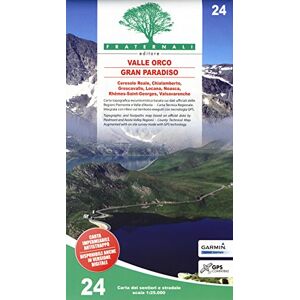 Fraternali Editore Alta Valle Orco Gran Paradiso: 24 (wandelkaart) Fraternali Editore Alta Valle Orco Gran Paradiso: 24 (wandelkaart)