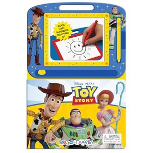 Phidal Publishing Inc. Disney / Pixar Toy Story 4 Read & Doodle Learning resources for kids, a magnetic drawing pad, an easy-to-use pen, 22-page board book for reading and drawing Phidal Publishing Inc. Disney / Pixar Toy Story 4 Read & Doodle Learning resources for kids, a magnetic drawing pad, an easy-to-use pen, 22-page board book for reading and drawing