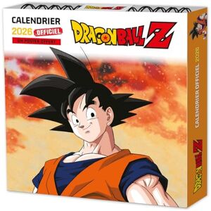 Collectif CALENDRIER OFFICIEL DRAGON BALL Z 2026: Un poster offert Collectif CALENDRIER OFFICIEL DRAGON BALL Z 2026: Un poster offert