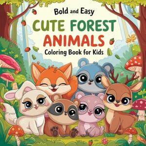 K, I V Forest Animals colouring book for children 100 pages K, I V Forest Animals colouring book for children 100 pages