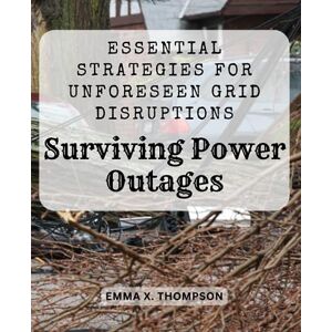 Thompson, Emma X. Surviving Power Outages: Essential Strategies for Unforeseen Grid Disruptions: Preparing for and Navigating Sudden Grid-Down Situations with Confidence and Resilience Thompson, Emma X. Surviving Power Outages: Essential Strategies for Unforeseen Grid Disruptions: Preparing for and Navigating Sudden Grid-Down Situations with Confidence and Resilience